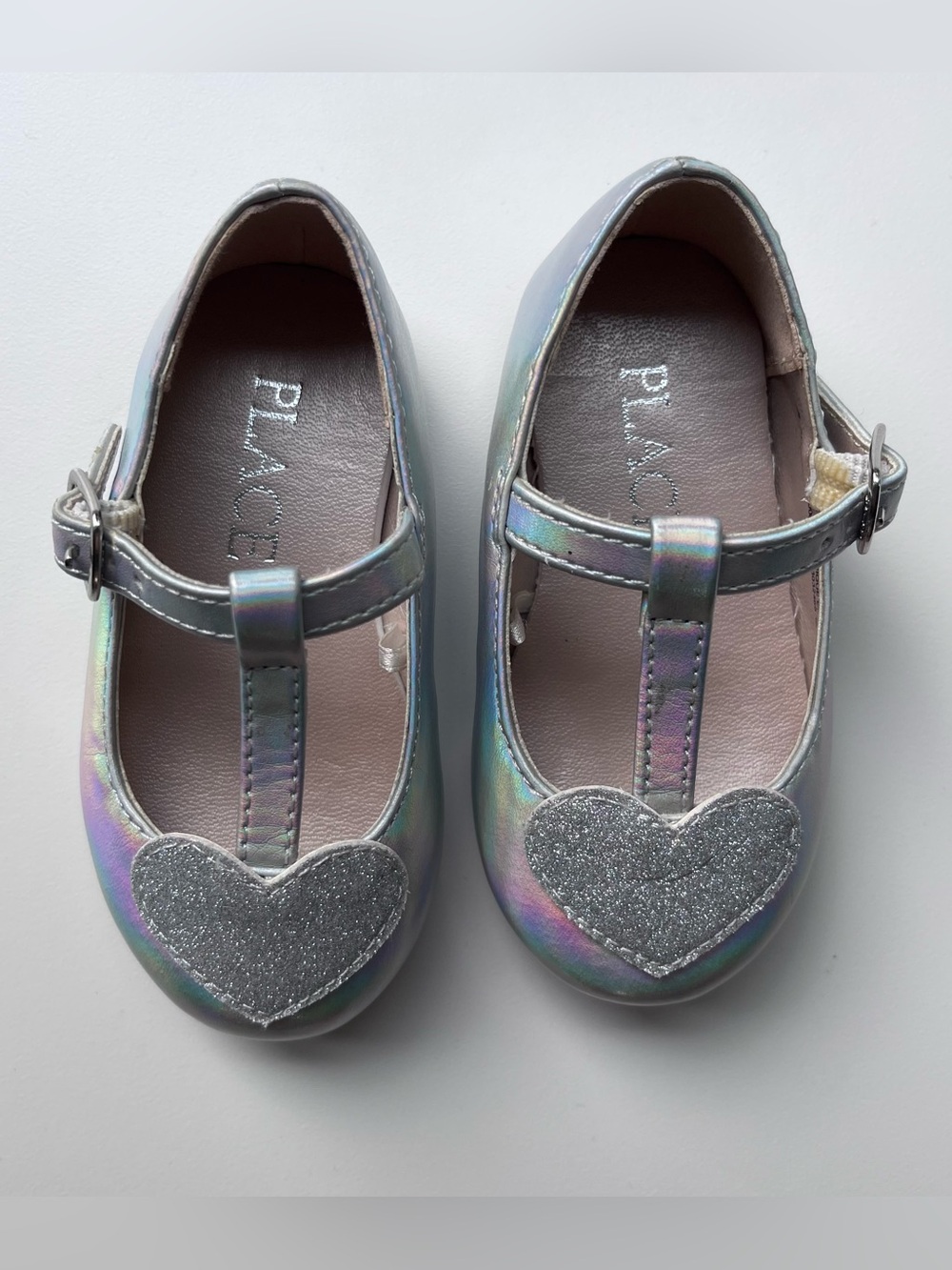 2/$10 PLACE Baby toddler girl fancy shoes sz 4
